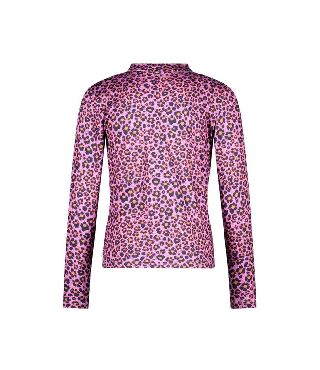 B.Nosy winter top meisjes - roze/paars - Toscha - print