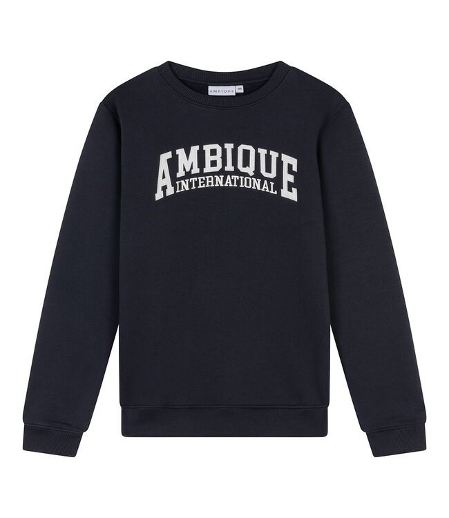 Ambique winter sweater jongens - Ivan - navy blauw