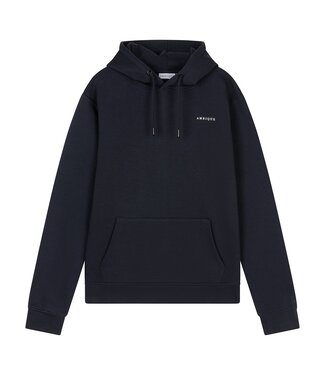 Ambique winter hoodie jongens - Nick - navy blauw