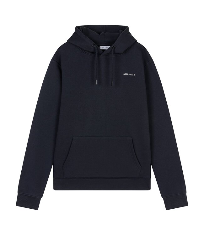 Ambique winter hoodie jongens - Nick - navy blauw