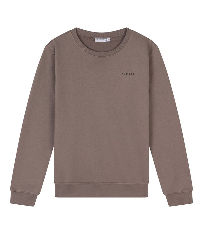 Ambique winter sweater jongens - Kris - taupe