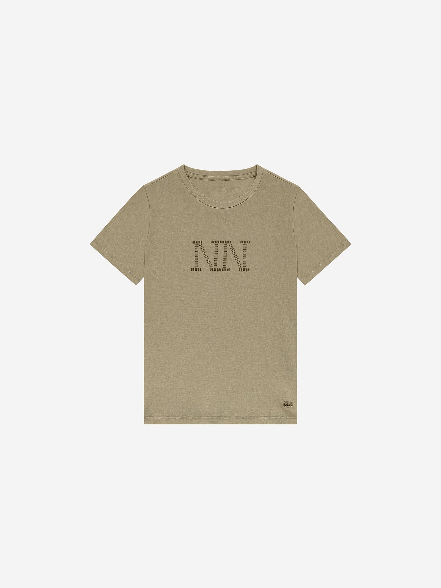 Nik&Nik winter t-shirt meisjes - groen - Stud afbeelding