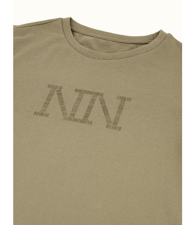 Nik&Nik winter t-shirt meisjes - groen - Stud