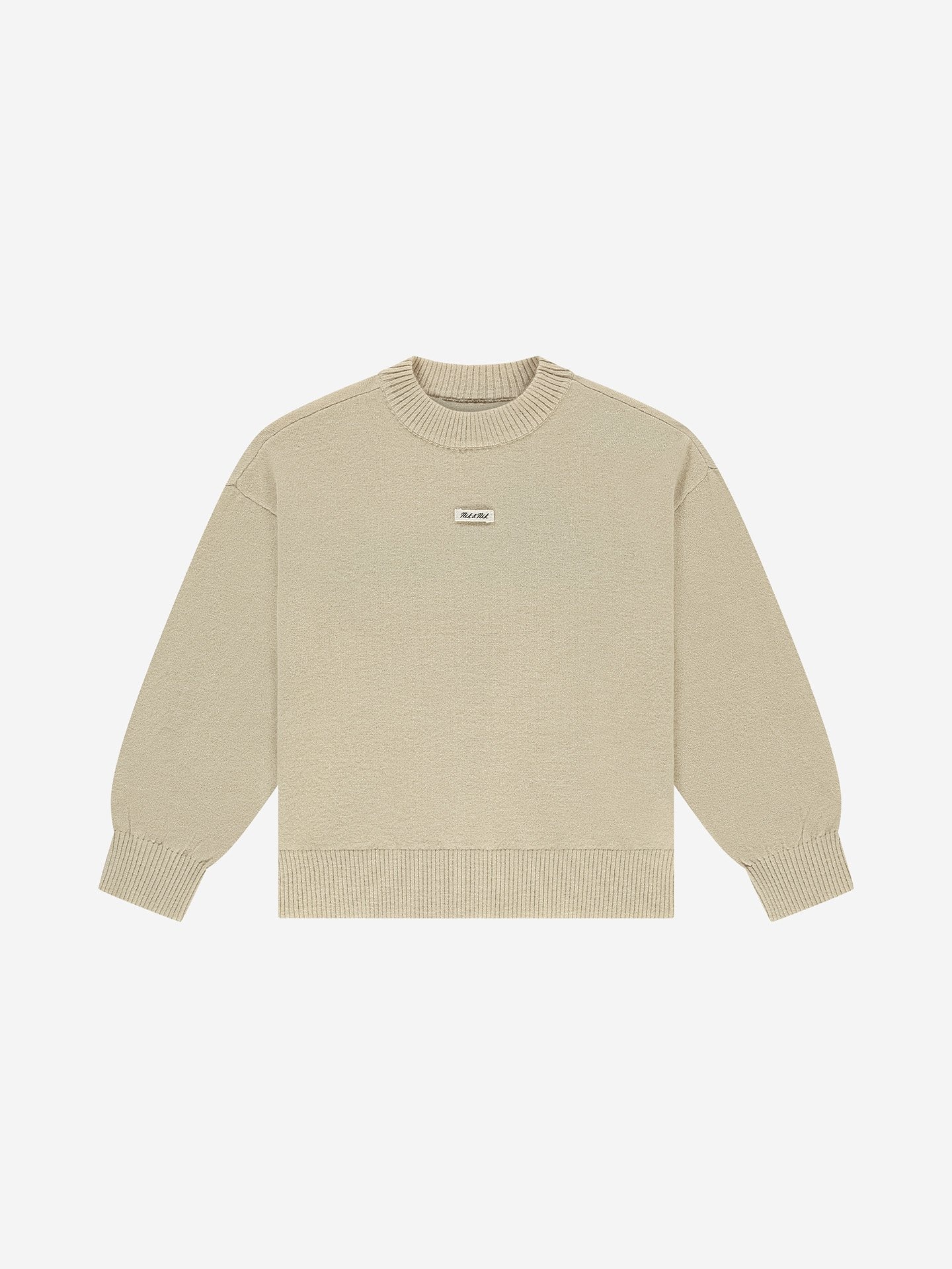 Nik&Nik winter sweater meisjes - zand - Lis afbeelding