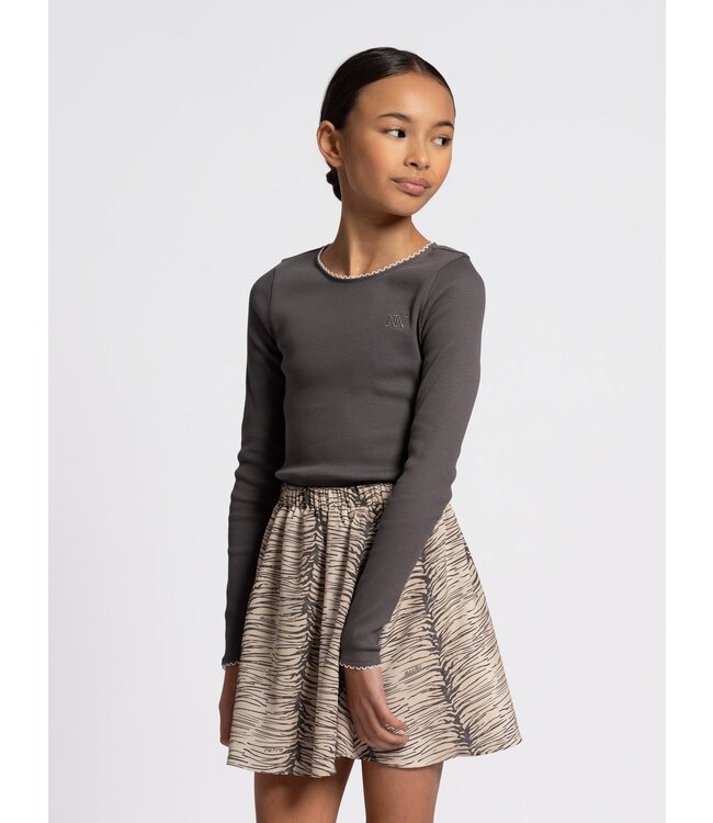 Nik&Nik winter rok meisjes - zand - Rosie