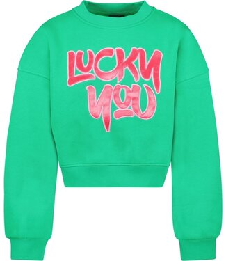 Cars winter sweater meisjes - Lara - groen