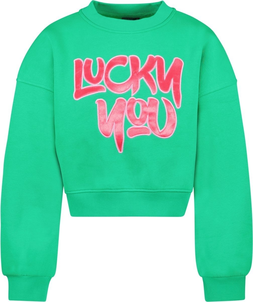 Cars winter sweater meisjes - Lara - groen afbeelding