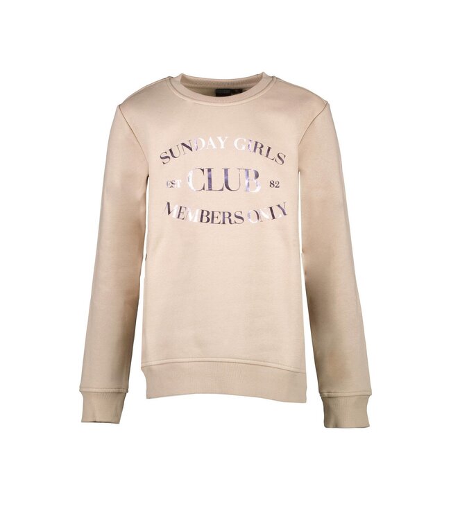 Cars winter sweater meisjes - Lian - zand