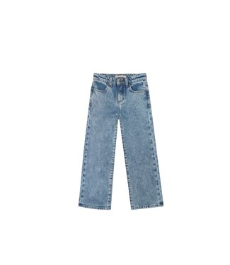 Your wishes winter jeansbroek meisjes - blauw - wide leg fit