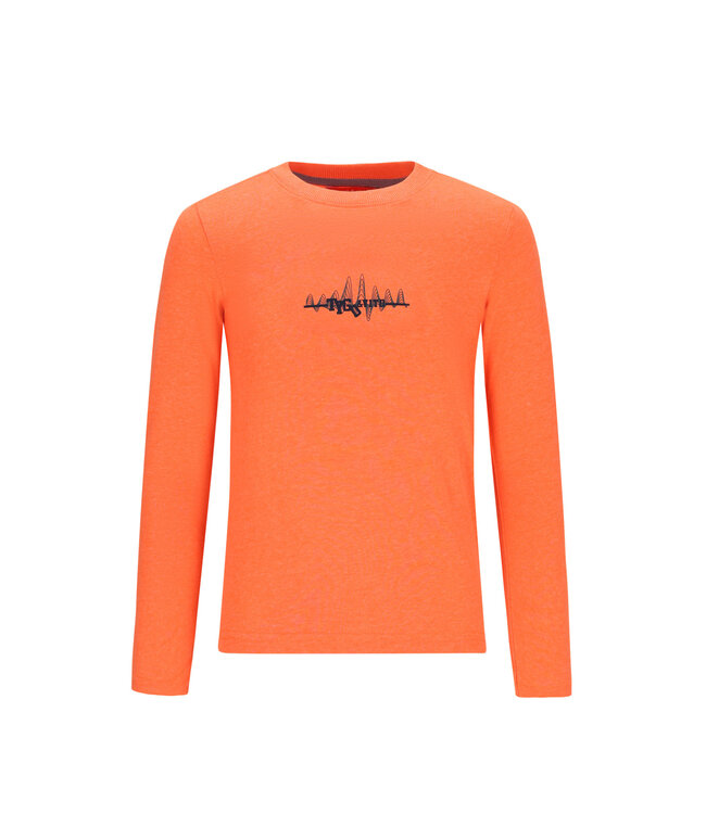 Tygo & Vito winter t-shirt jongens - oranje - Mase - longsleeve
