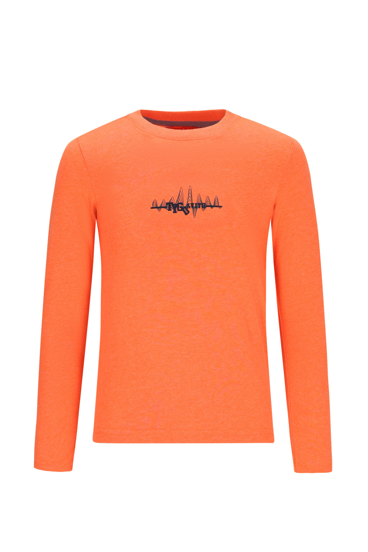 Tygo & Vito winter t-shirt jongens - oranje - Mase - longsleeve afbeelding