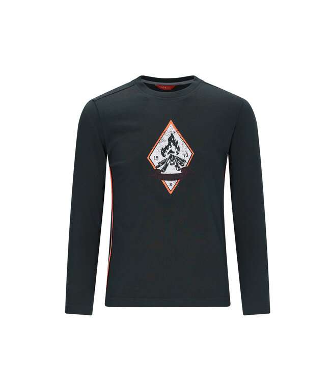 Tygo & Vito winter t-shirt jongens - groen - Mason - longsleeve