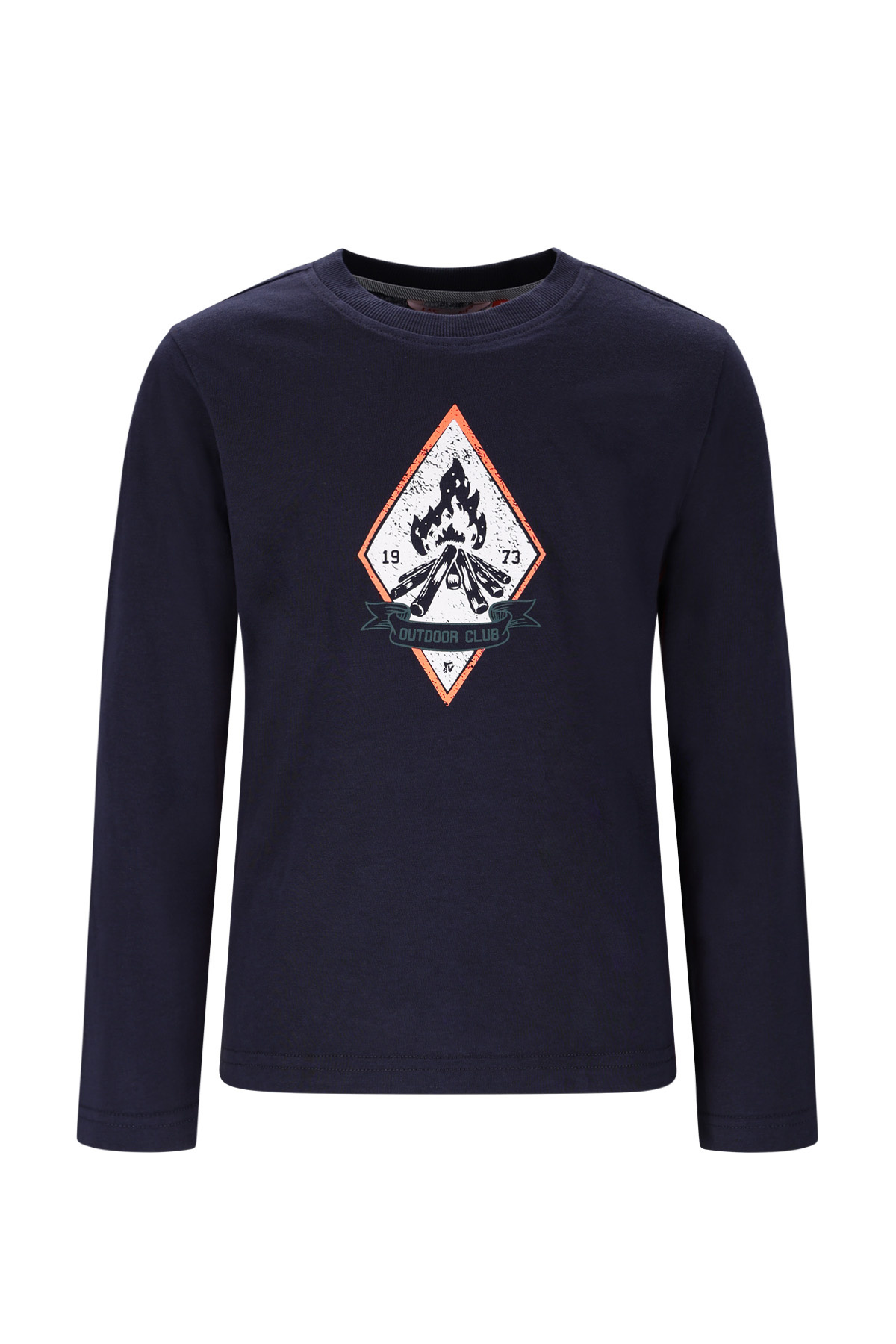 Tygo & Vito winter t-shirt jongens - navy blauw - Mason - longsleeve afbeelding