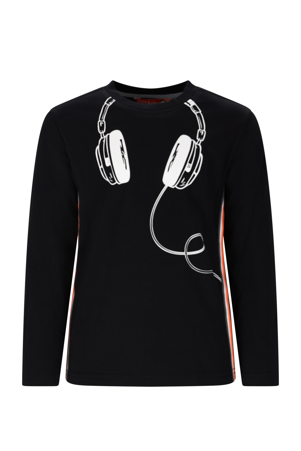 Tygo & Vito winter t-shirt jongens - zwart - Mason - longsleeve afbeelding