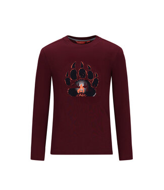Tygo & Vito winter t-shirt jongens - bordeaux rood - Max - longsleeve Tygo & Vito winter t-shirt jongens - bordeaux rood - Max - longsleeve
