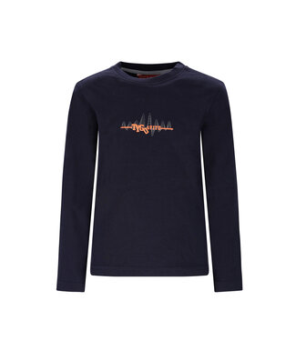 Tygo & Vito winter t-shirt jongens - navy blauw - Mees - longsleeve Tygo & Vito winter t-shirt jongens - navy blauw - Mees - longsleeve
