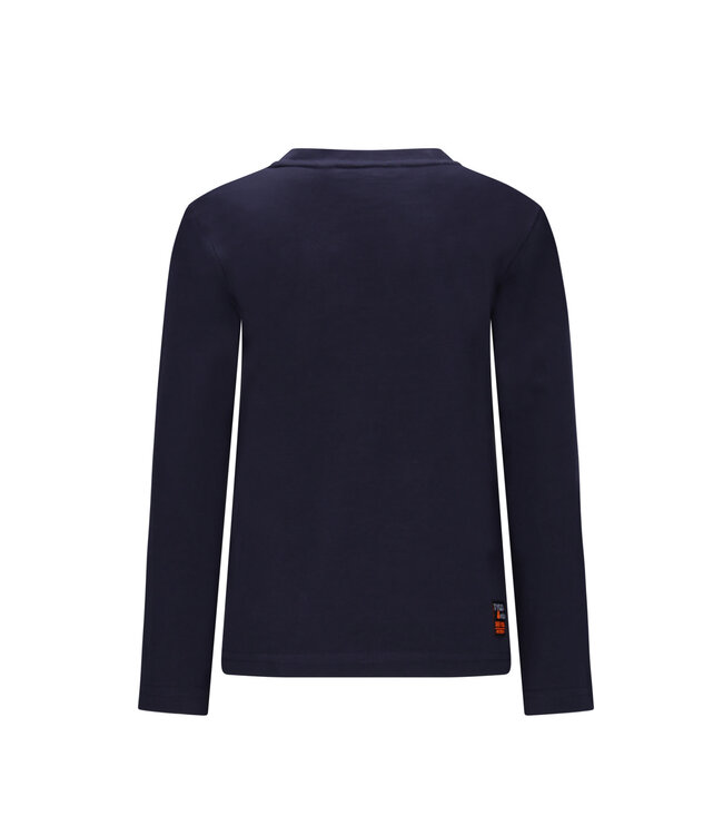 Tygo & Vito winter t-shirt jongens - navy blauw - Mees - longsleeve