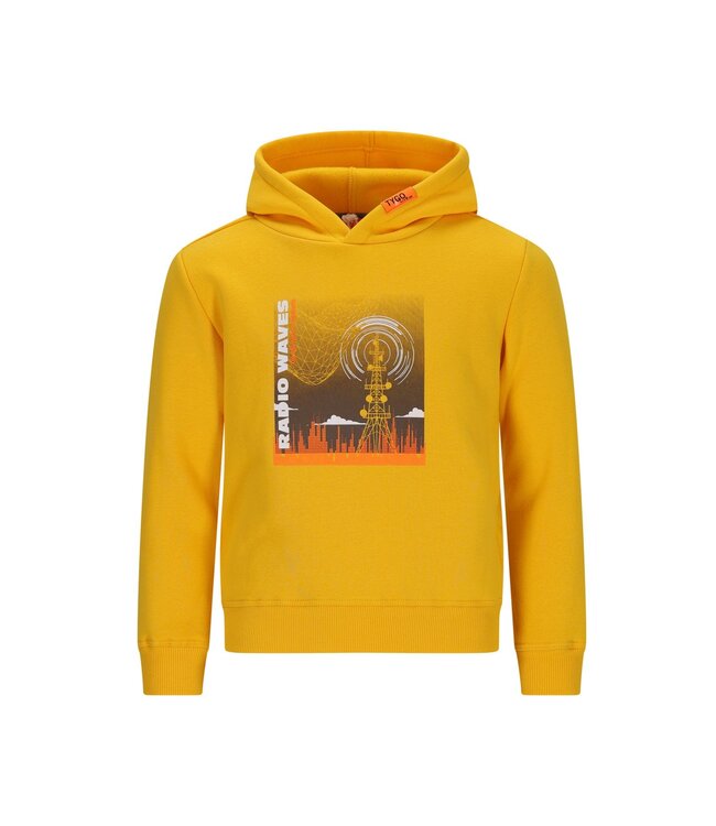 Tygo & Vito winter hoodie jongens - geel - Henk