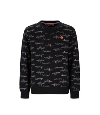 Tygo & Vito winter sweater jongens - zwart - Senna Tygo & Vito winter sweater jongens - zwart - Senna