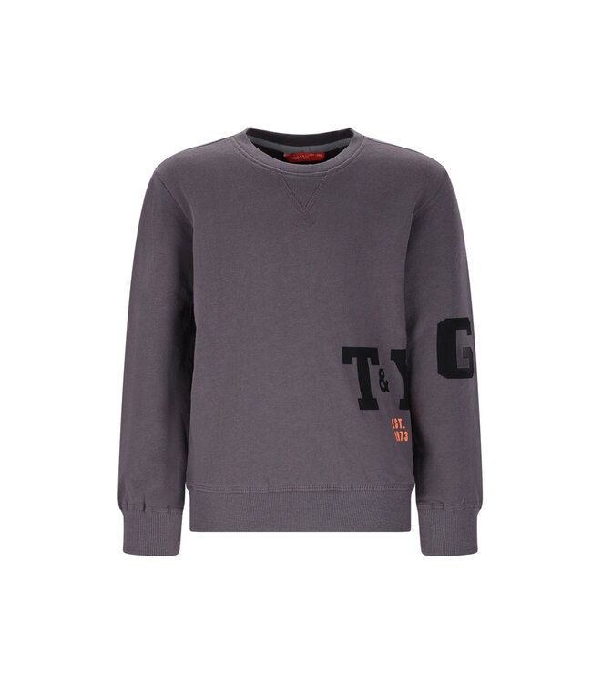 Tygo & Vito winter sweater jongens - grijs - Siebe