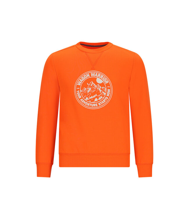 Tygo & Vito winter sweater jongens - oranje - Sem