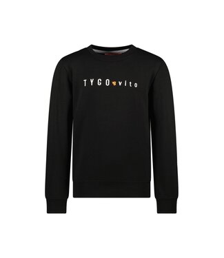 Tygo & Vito winter sweater jongens - zwart