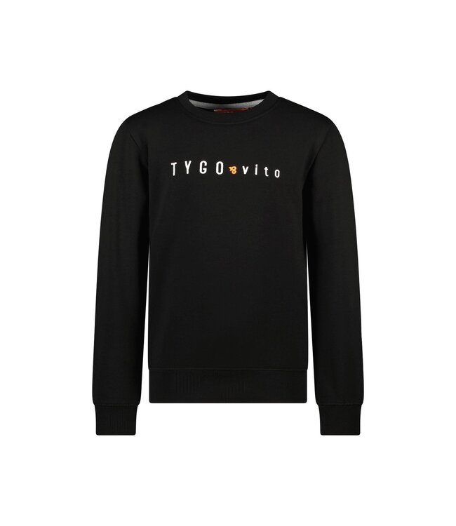Tygo & Vito winter sweater jongens - zwart