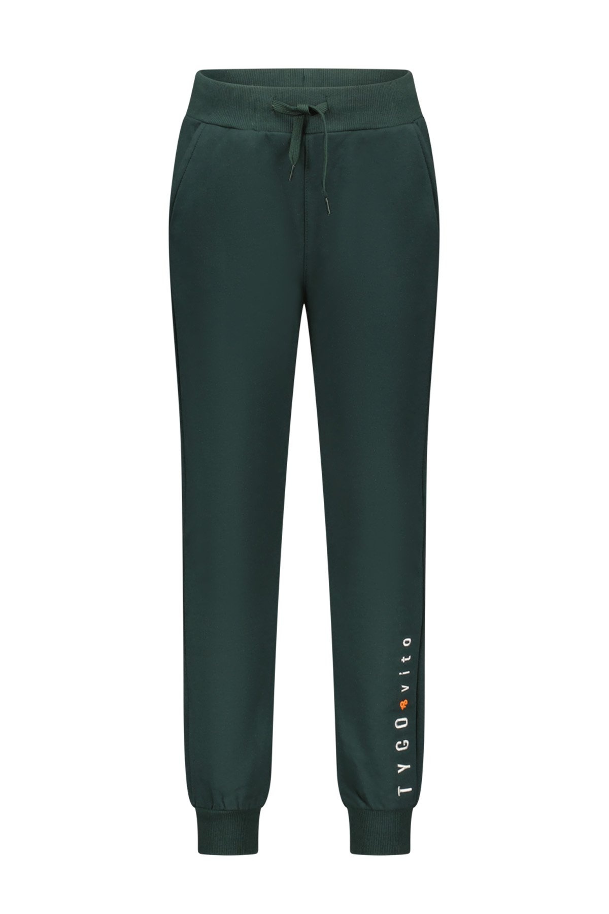 Tygo & Vito winter sweat broek jongens - groen afbeelding