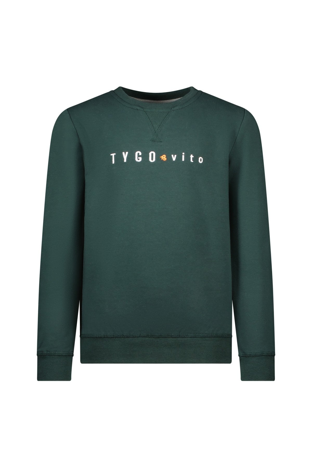 Tygo & Vito winter sweater jongens - groen afbeelding