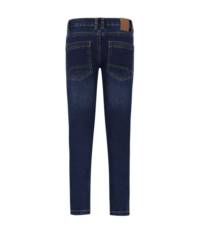 Tygo & Vito winter jeans broek jongens - donker blauw - skinny fit - stretch