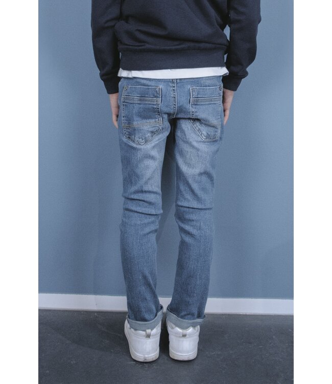 Tygo & Vito winter jeans broek jongens - licht blauw - skinny fit - stretch