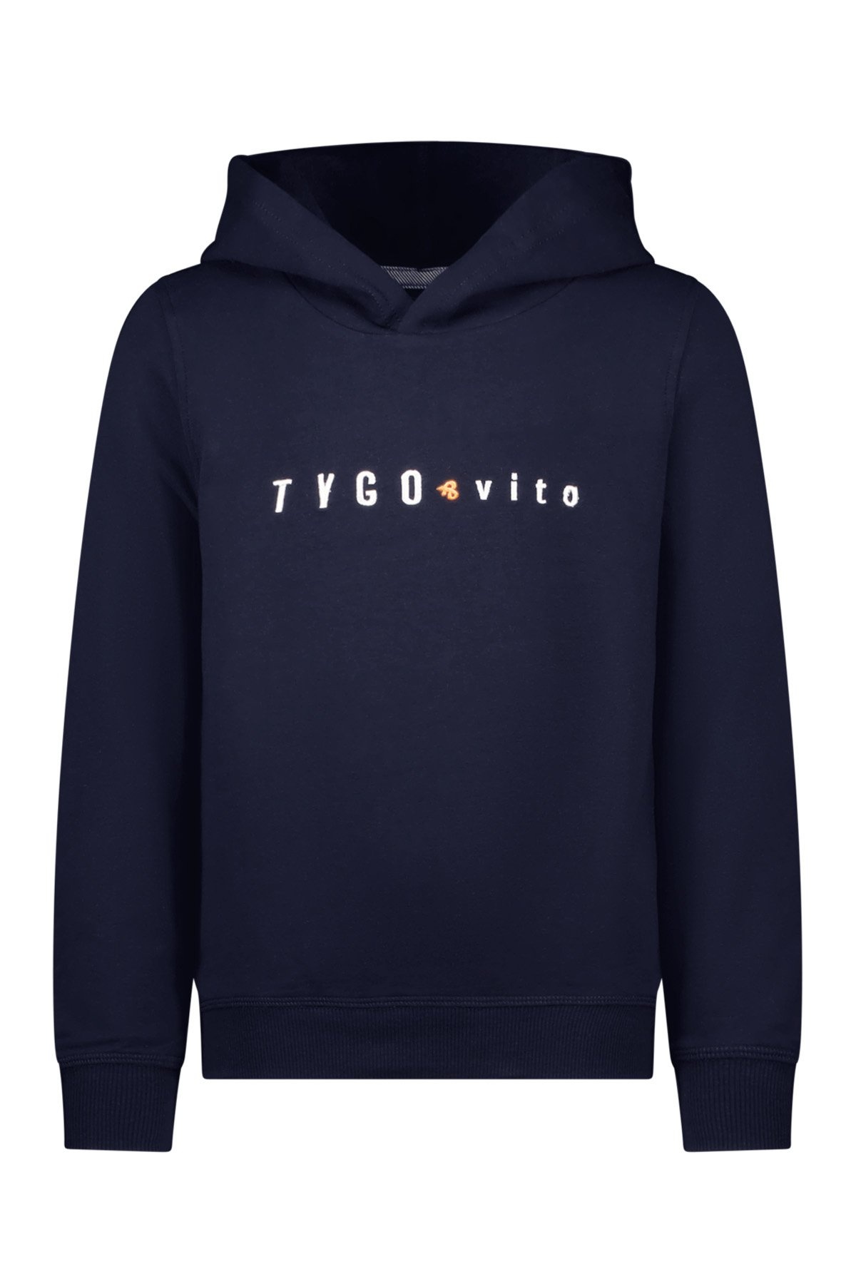 Tygo & Vito winter hoodie jongens - navy blauw afbeelding