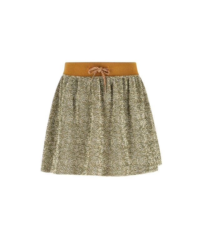 Like Flo winter mesh rok meisjes - zand - Sascha - plisse