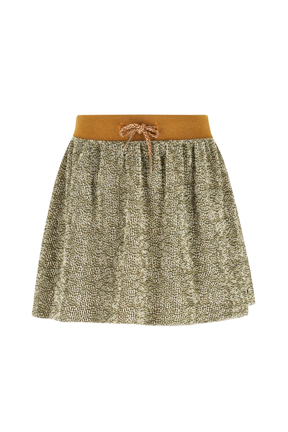 Like Flo winter mesh rok meisjes - zand - Sascha - plisse afbeelding