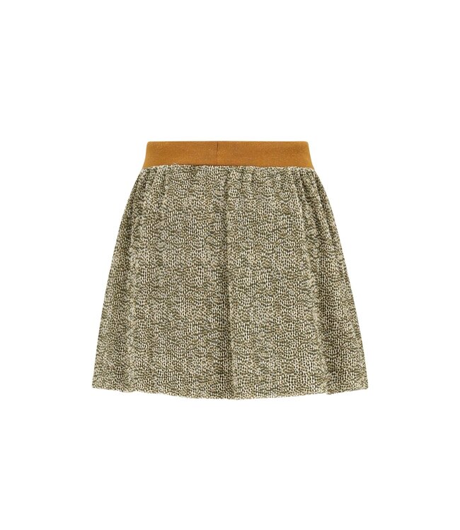 Like Flo winter mesh rok meisjes - zand - Sascha - plisse