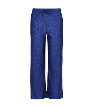 Like Flo winter straight leg broek meisjes - blauw - Fenya - metallic