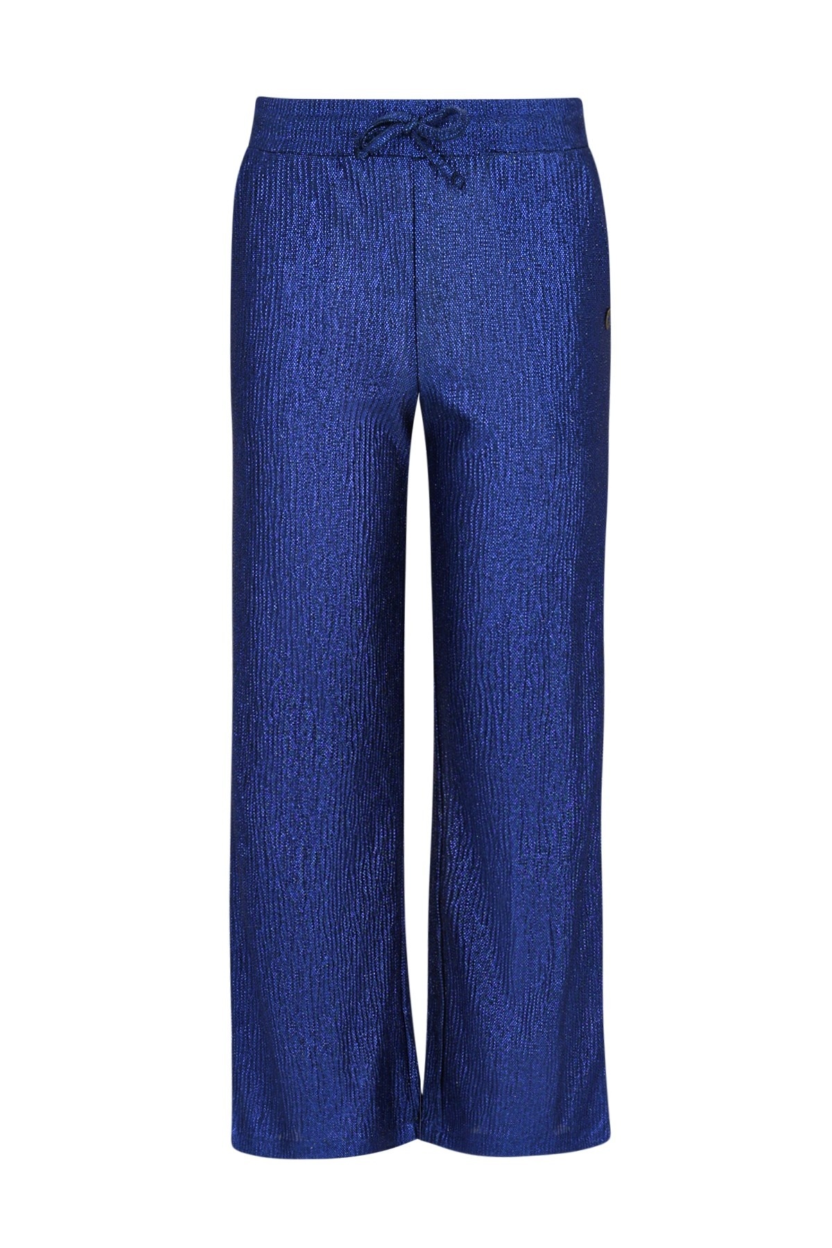 Like Flo winter straight leg broek meisjes - blauw - Fenya - metallic afbeelding