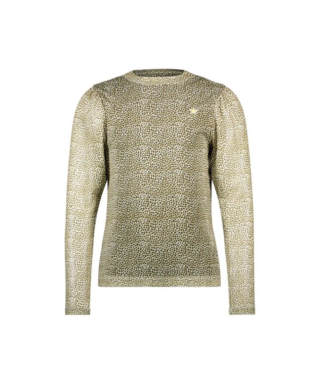 Like Flo winter mesh top meisjes - zand - Estee