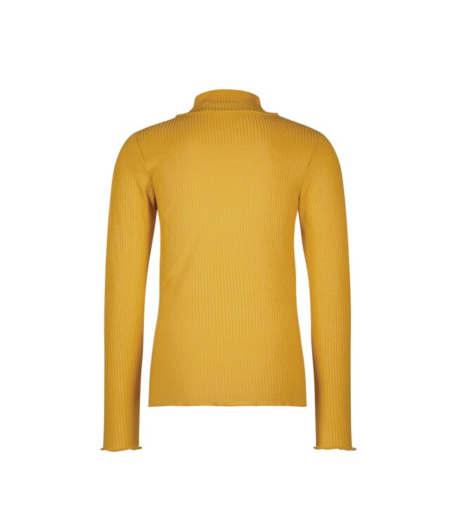 Like Flo winter t-shirt meisjes - geel - Eef - rib - col