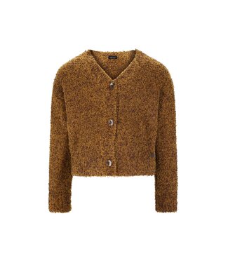Like Flo winter vest meisjes - geel - Deau - furry