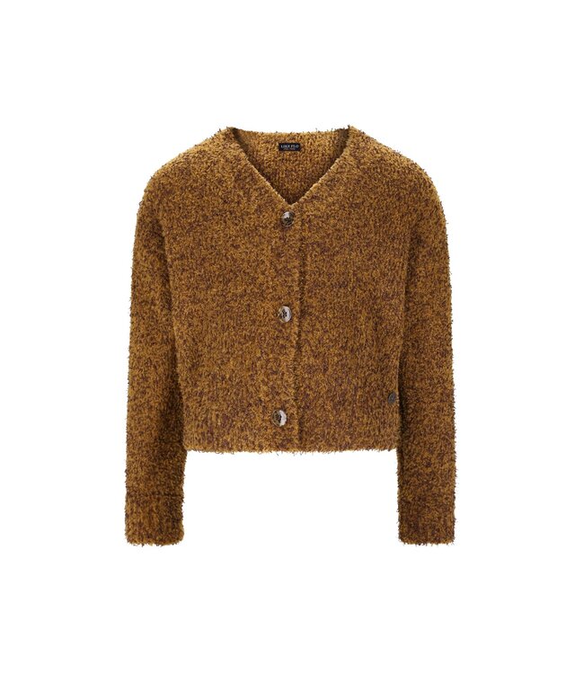 Like Flo winter vest meisjes - geel - Deau - furry