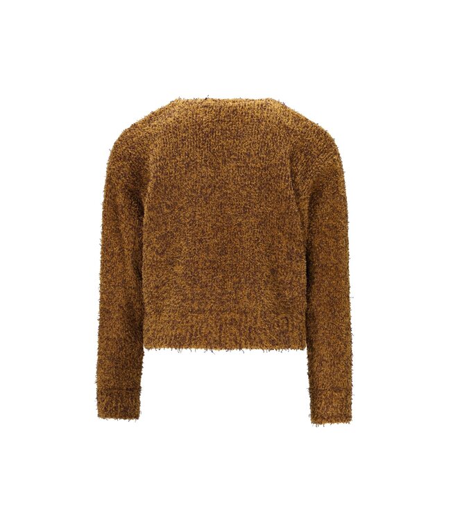 Like Flo winter vest meisjes - geel - Deau - furry