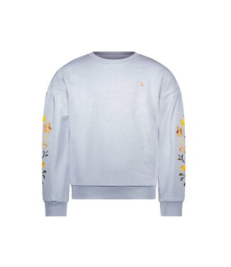 Like Flo winter sweater meisjes - blauw - Danee - print