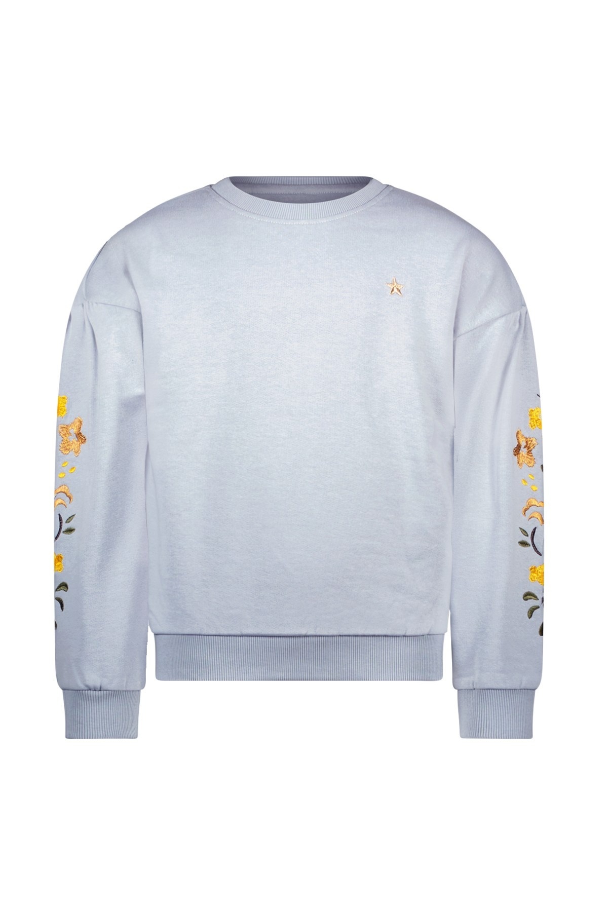 Like Flo winter sweater meisjes - blauw - Danee - print afbeelding