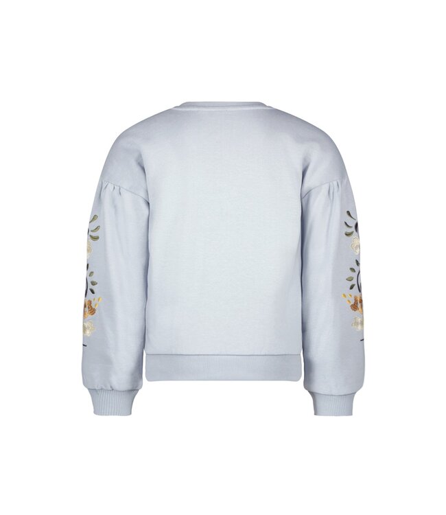 Like Flo winter sweater meisjes - blauw - Danee - print