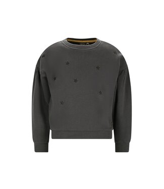Like Flo winter sweater meisjes - grijs - Danee - print