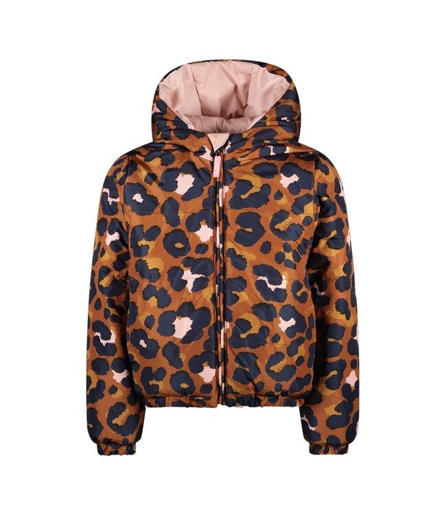 B.Nosy winter winterjas meisjes - roze - Jessie - omkeerbaar