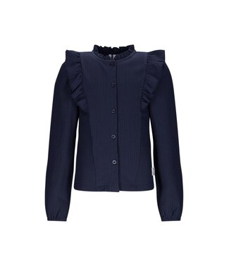B.Nosy winter blouse meisjes - navy blauw - Beau
