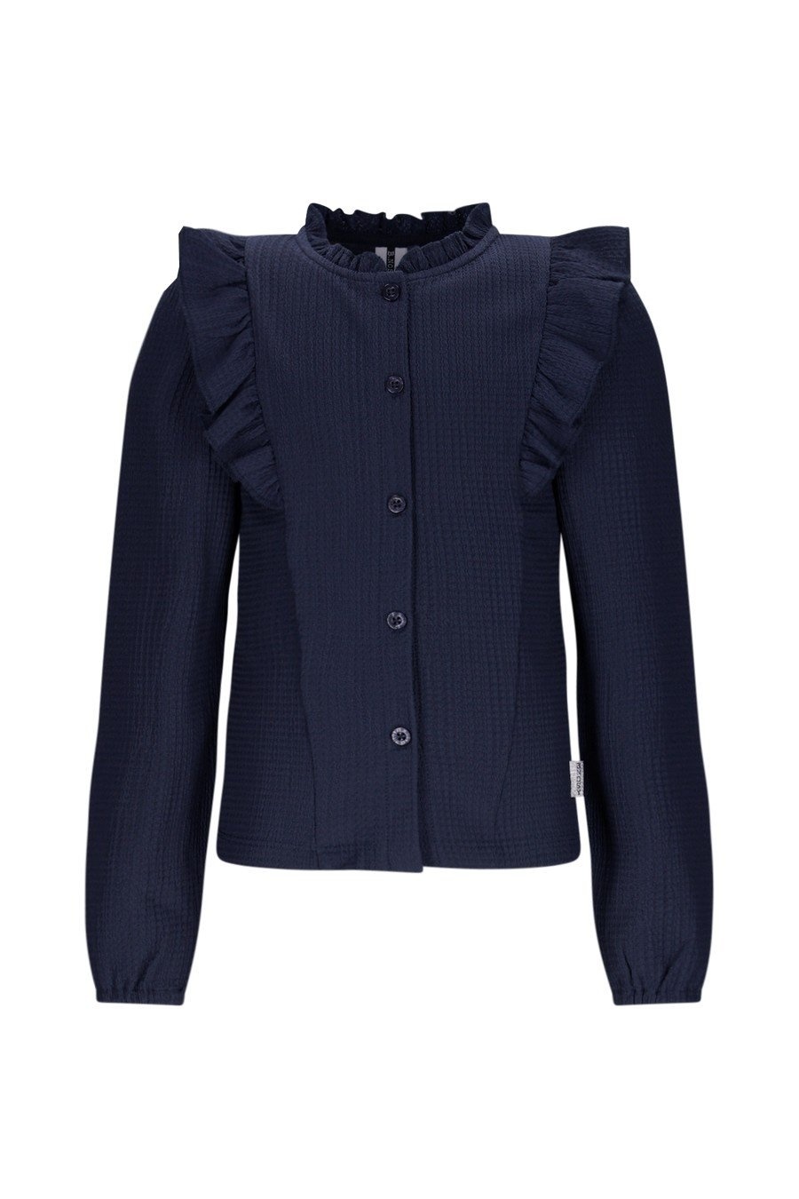 B.Nosy winter blouse meisjes - navy blauw - Beau afbeelding