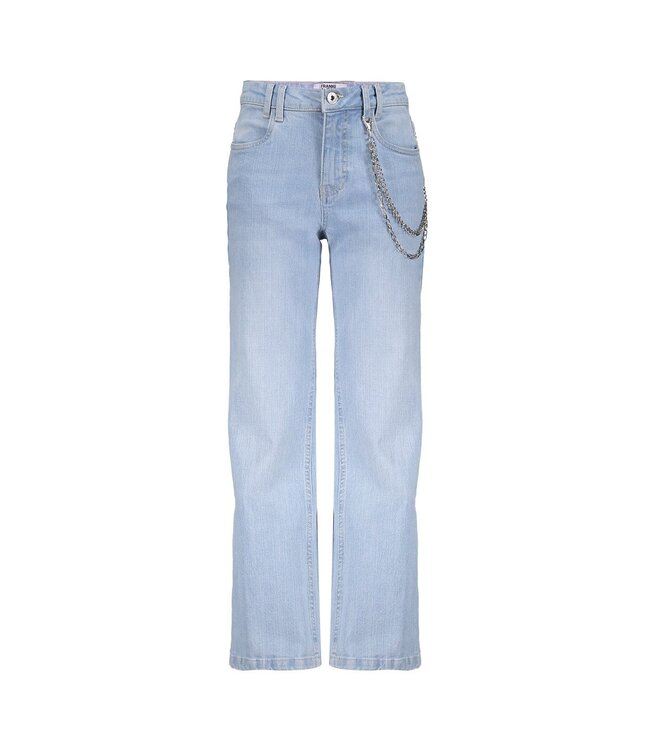 Frankie & Liberty winter jeansbroek meisjes - licht blauw - straight leg fit - Western Yoke